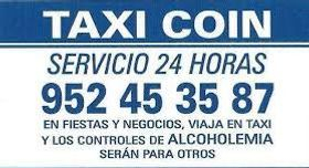 Taxi en Coín ( Málaga).